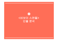 비보이 스캔들 인물분석-1