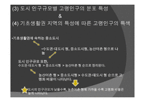 한국 인구 고령화의 지역적 전개 양상 -8