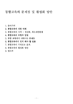 통합교육의 문제점 및 활성화 방안-1