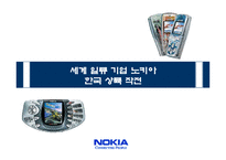 [마케팅] 노키아 한국시장진출전략-1