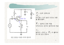 이미터 폴로 워 컬렉터 접지 증폭기-4