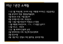 최근 1년간 만평 소재와 경향성-5