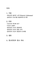 하인리히 슐리만의 트로이 발굴-2
