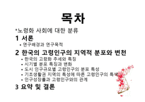 한국 인구 고령화의 지역적 전개양상 -2
