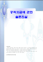공적자금의 슬픈 진실-1