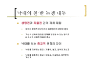 인공유산의 윤리문제-5