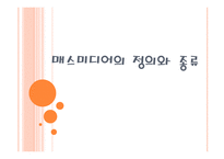 매스미디어의 정의와 종류-1