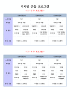 퍼스널 트레이너 실기 12주 트레이닝-4