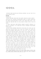 다이어트의 종류 및 문제점 과실 패 요인-1