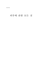 피부의 유형과 화장 순서-1