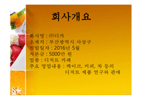 창업 사업계획서 - 디저트 카페 -3