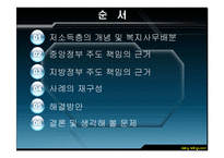[지방행정론] 저소득층을 도와야 하는 것은 지방정부보다는 중앙정부의 책임인가-2