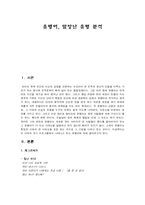 유행어, 말장난 유형 분석-1