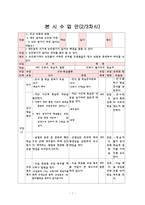 본시 수업안 - 조선 사회의 변동 세도 정치와 농민의 저항 -1