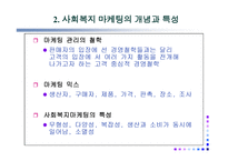 홍보 마케팅 - 사회복지마케팅의 개념과 특성 -6