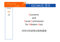 ESCWA의 정의, 현황, 역할   -3