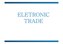 ELETRONIC TRADE 정보,상사,법원 -1