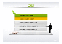 학교사회복지의 실천단계 및 전략 -2