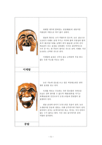 하회 별신굿, 봉산탈춤 -5