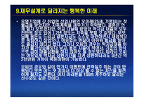 재무공학 - 재무설계 효과, 분야 -20