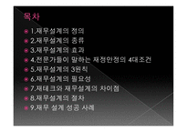 재무공학 리포트 재무 설계 - 정의, 종류, 효과    -2