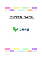 교보생명의 교육전략 - 교보인의 인재상, 인재개발원 소개, 사이버학습센터 소개, 교육훈련, 교육훈련의 평가 -1