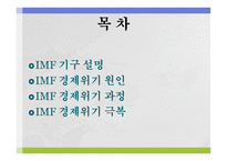 IMF 경제위기 - 원인과 과정 -2