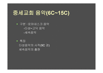 교회의 음악, 미술, 건축사 -8