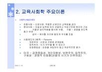 교육사회학 주요이론 -7