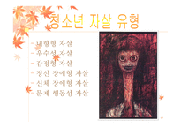 우리나라 청소년 자살의 원인과 대책 -7