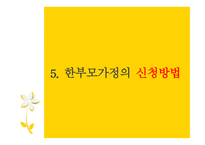 한부모 가족 복지제도 - 개념 -16