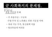 군 사회복지의 문제점과 대응방안 -11