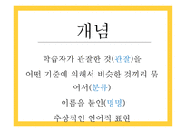 개념학습 - 개념과 학습 -2