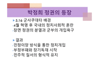한국의 정치와 민주주의 - 6대 대통령을 중심으로 -7