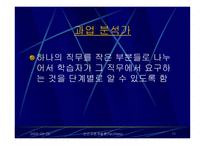 HRD전문가의 역할과 역량 (학습촉진자, 교수설계자, 수행공학자) -11