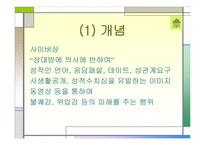 인터넷 중독과 사이버 성폭력 -13