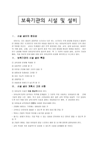 보육기관의 시설 및 설비 - Ⅰ  시설 설비의 중요성 Ⅱ  보육기관의 시설 설비 특징 Ⅲ  시설 설비 계획시 고려 사항 -1