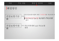 건강보험 - 쟁점 및 인터뷰 -18