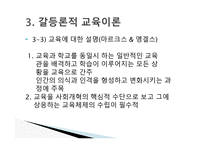 경쟁하는 이론들 - 기능주의 교육이론 -16