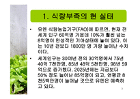 식량문제 - 식량부족의 현 실태 -3