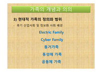 아동복지론 - 가족의 개념과 의의, 가족의 변화와 아동 발달과 문제 -8