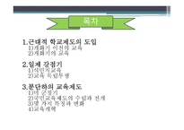 학교 교육제도의 변천 -2