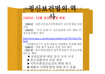 정신보건법 - 비자의 입원 조항 관련문제 -6