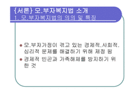 모부자복지법 - 모,부자가정이 겪고있는 문제 -2