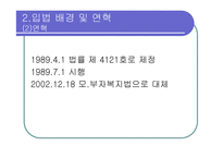 모부자복지법 - 모,부자가정이 겪고있는 문제 -4