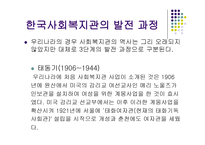 사회복지관 - 개념, 발전 과정 -4