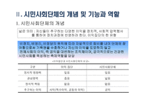 시민사회단체와 사회복지 - 시민사회단체의 개념 및 역할과 기능 -4