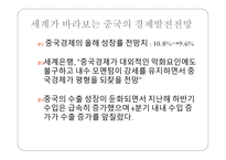 중국의 경제발전과 전망 -8