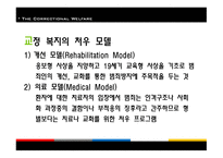 교정복지 - 기능, 이론 -5