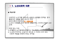 제6장  노인기의 사회적 특성 - 이론, 가족관계 -11